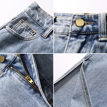 Foråret Lang Denim Nederdel Kvinder Vintage Høj Talje Jeans Nederdel med Bælte Elegante 2020 Smarte Plus Size Lige Midi-Nederdel 12164