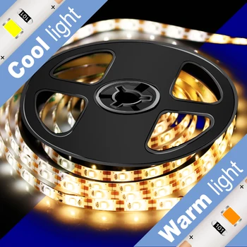 Dc 5 v Motion Sensor Nat Lys 2835 LED Strip PIR Under Seng Skab køkken Vandtæt Lampe Strip Garderobe Trapper Belysning Tape
