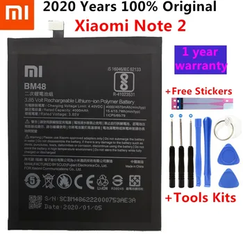 Oprindelige Backup nye BM48 Batteri-4000 mAh for Xiaomi Note 2 Batteri På lager Med Gave Værktøjer +Klistermærker