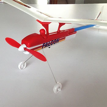 Gratis Forsendelse Falcon Eldrevne Gilder Maximun 2 Minutter Flyvning DIY Forsamling Fly Model Kits Børn Gaver
