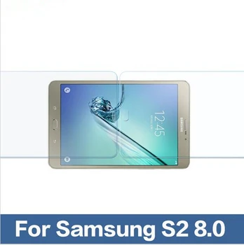2stk Premium-0,3 mm 9H Hærdet Glas Skærm Protektor til Samsung Galaxy Tab S2 S3 8.0 T710 T713 T715 T719 Beskyttende Film