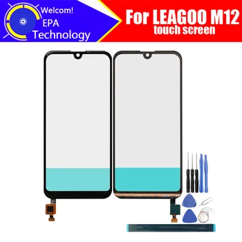 LEAGOO M12 Digitizer Touch Screen Garanti Originale Glas Panel Touch Screen Digitizer Til LEAGOO M12+ værktøj + Lim