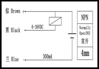 5-10 stk/Masse LJ12A3-4-Z/BX NPN DC6-36V Induktiv Sensor Påvisning Skifte Brand Nye
