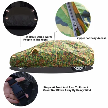 Kayme vandtæt camouflage bil dækker udendørs solen beskyttelse cover til Mazda 3 2 6 5 7 CX-3 cx-5 cx-7 axela