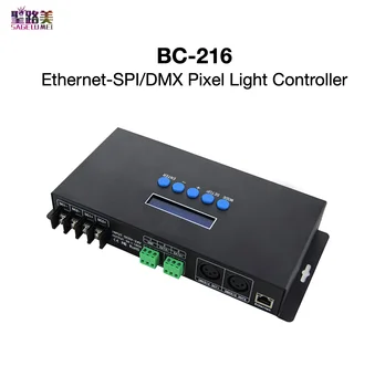 BC-216 Ethernet-SPI/DMX Pixel Lys Controller DM5~24V 3A×16CH RGB RGBW for Stort Projekt med High-density Pixel Lys BINCOLOR