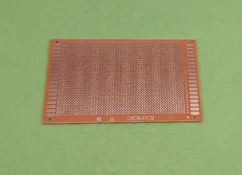 50STK x 9x15 cm Enkelt Side PROTOTYPE PCB 9*15 panel Universal Bord 2,54 mm bakelit Bord plade 1,5 mm tykkelse