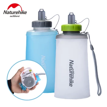 Naturehike Kreative Sammenklappelig Foldbare Silikone Sports drink Vand Flaske Vand taske Camping Rejser cykel flaske Vand taske
