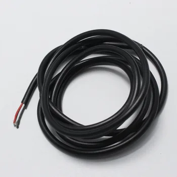 10metre 4-i-1-wire hvid sort datakabel USB-DIY-stik til jack conenctor tablet opladning kabel-strøm til Telefonen ect