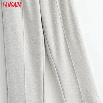 Tangada 2020 kvinde bred ben bukser kvinder fragt høj talje bukser, løse bukser kvindelige joggere sweatpants streetwear SY103