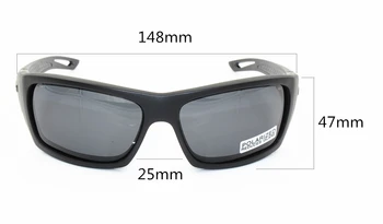 Høj Kvalitet TR-90 Militære Polariserede Briller Bullet-proof Hær Tactial Briller Skyde Briller krig briller