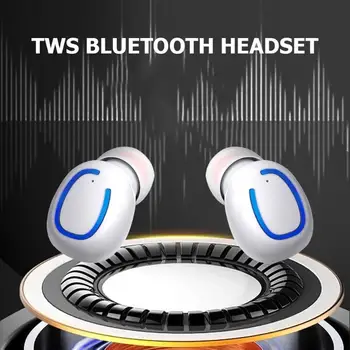 Xi11 TWS Trådløse Bluetooth Hovedtelefoner med støjreduktion Headset, Håndfri enhed med Mic Cpu-Frekvens 96mhz Signal-Til-Støj-Forhold ≥92db
