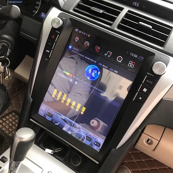 Tesla skærmen For Toyota Camry Europæiske version 2012~2017 Bil Android Multimedia Afspiller Bil Radio stereo Lyd GPS-Navigation