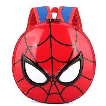 Disney børne rygsæk 3D mochila Spider mand Skoletaske Hard Shell Rygsæk Tegnefilm Dejlig Mini Kids Søde tasker